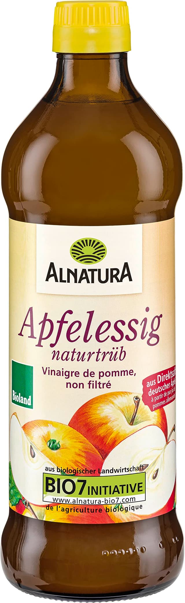 🍏 Alnatura Bio Apfelessig, 500ml 500 ml (1er Pack) 🌿🌱