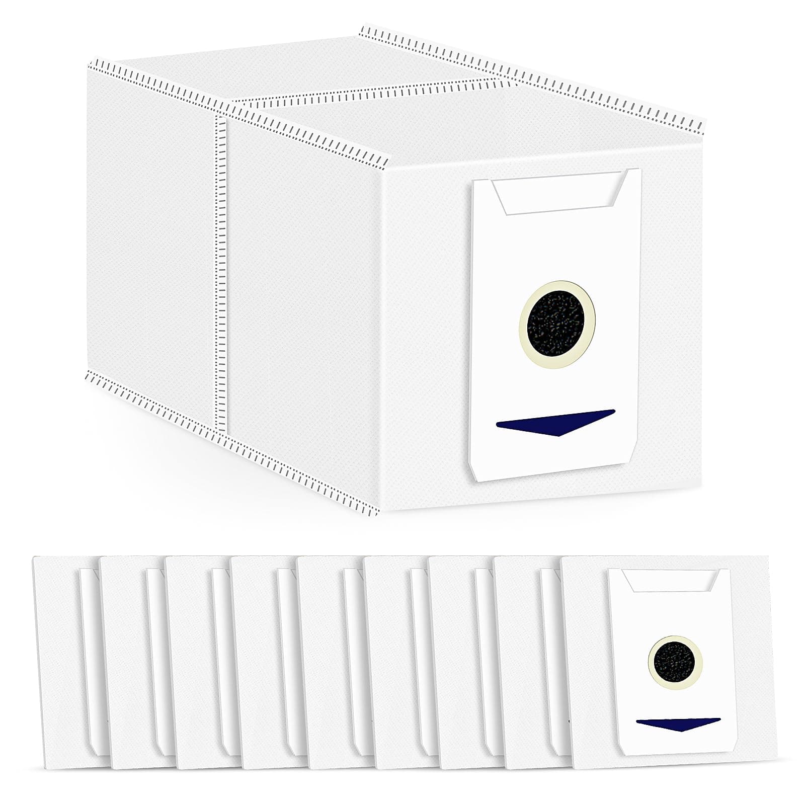 🎉 Super Deal! 10 Stück Staubbeutel Zubehör für Ecovacs Deebot T30 Omni / T30 Pro Omni Saugroboter