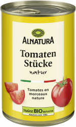 🍅 Alnatura Bio Tomatenstücke Natur, 1 x 400 g 🍅 Angebot bei HelloDeals