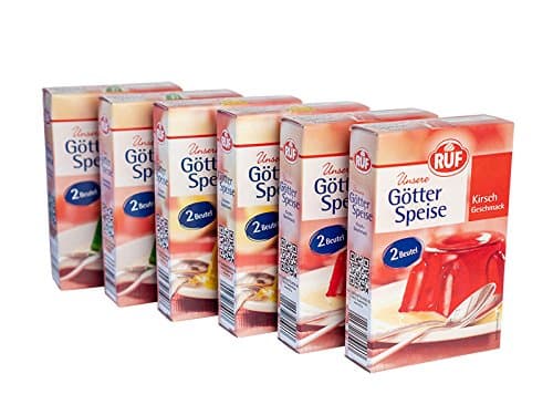 🍮 RUF Götterspeise Deal: Kirsch, Zitrone, Waldmeister - 2 Packungen