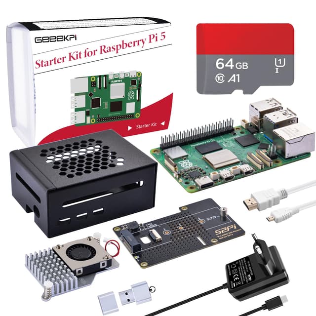🌟 GeeekPi Starter Kit für Raspberry Pi 5 8GB 🌟