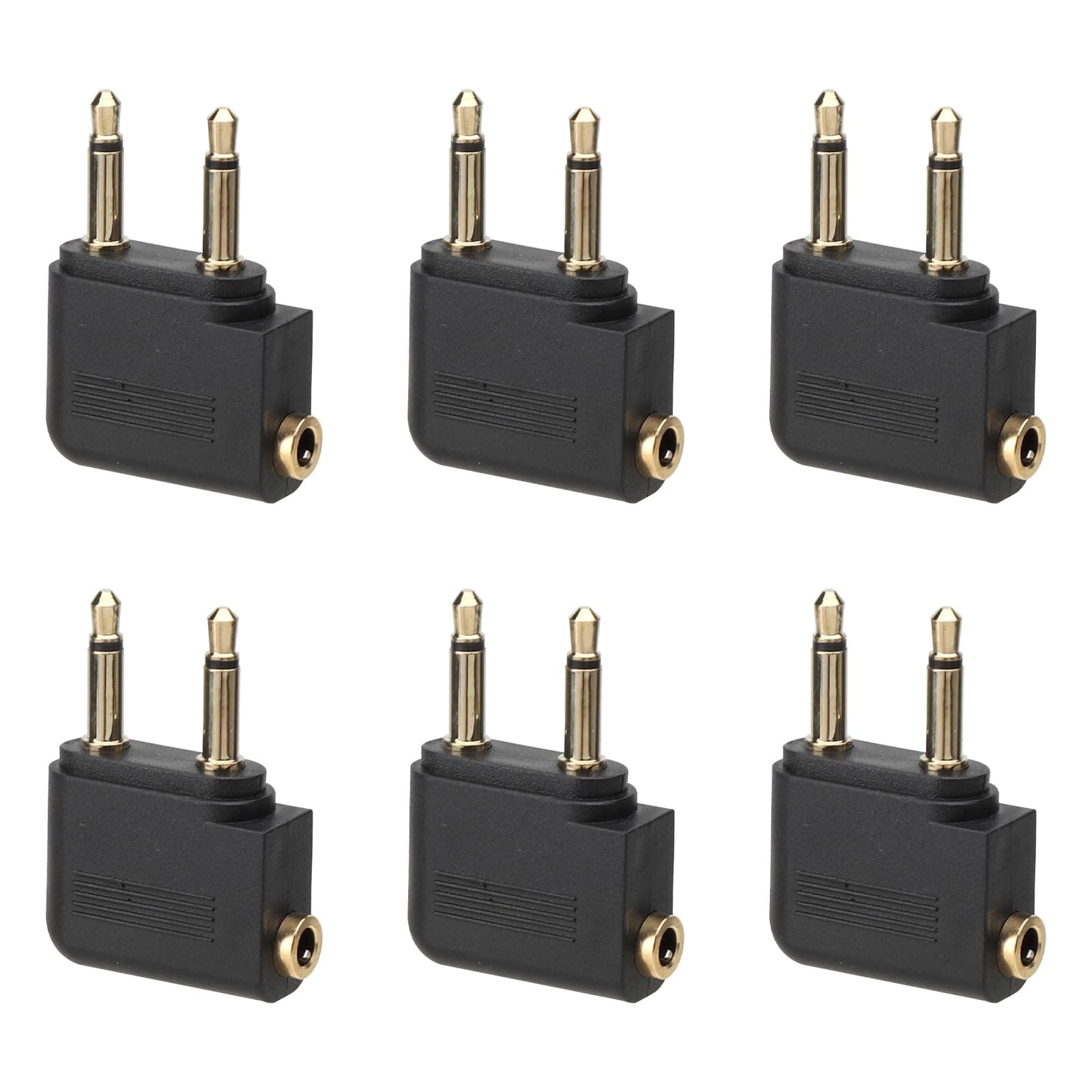 HENGBIRD 6 Stück Flugzeug Adapter Kopfhörer 🎧🛫