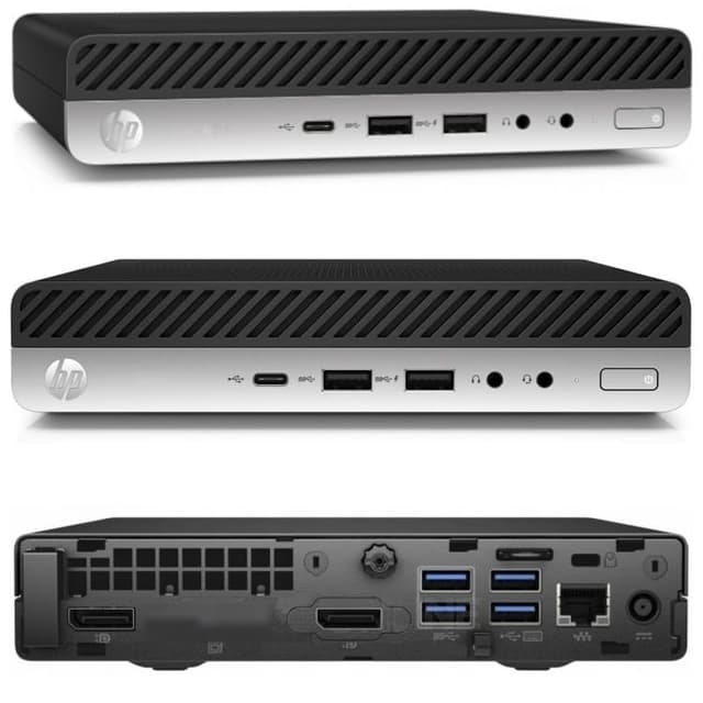 🚀 HP 18cm Silent Mini-PC Business Office Multimedia Computer mit 3 Jahren Garantie! | Intel®Pentium® 4400T 2x2.90GHz | 8GB DDR4 | 256 GB SSD | USB3 | Windows 11 Prof. 64-Bit | #7297