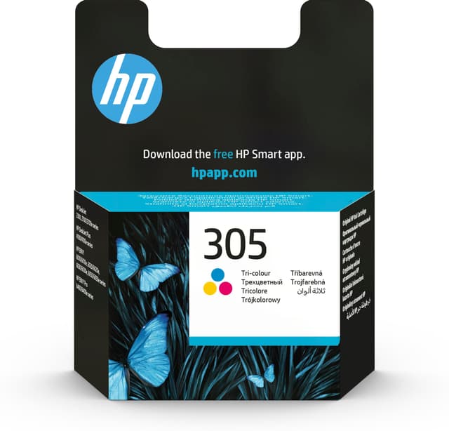 🌈🖨️ HP 305 (3YM60AE) Original Druckerpatrone Farbe für HP DeskJet 2700, 2730, 4100, 4134 und 6020, 6022, 6030, 6032, 6420, 6422, 6430, 6432 Tricolor Standard