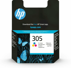 🌈🖨️ HP 305 (3YM60AE) Original Druckerpatrone Farbe für HP DeskJet 2700, 2730, 4100, 4134 und 6020, 6022, 6030, 6032, 6420, 6422, 6430, 6432 Tricolor Standard Angebot bei HelloDeals