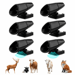 🦌🚗 6 Stück Auto Hirsch Warnung Pfeifen Geräte - Wildwarner für mehr Sicherheit 🚨