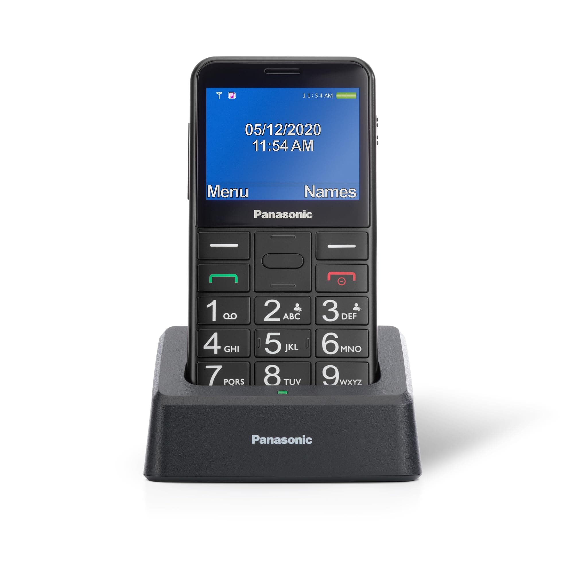 📱👵 Panasonic KX-TU155EXBN Seniorenhandy mit großen Tasten und SOS-Notfalltaste