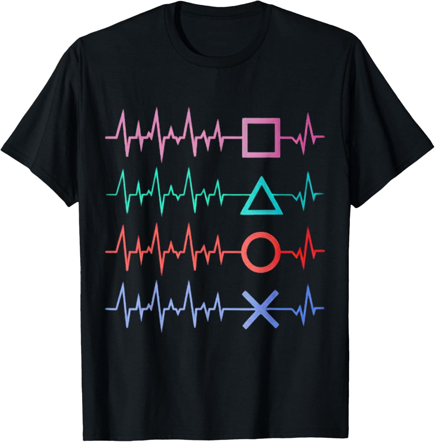 🎮 Gamer Herzschlag Shirt - Tolles Gaming Geschenk!