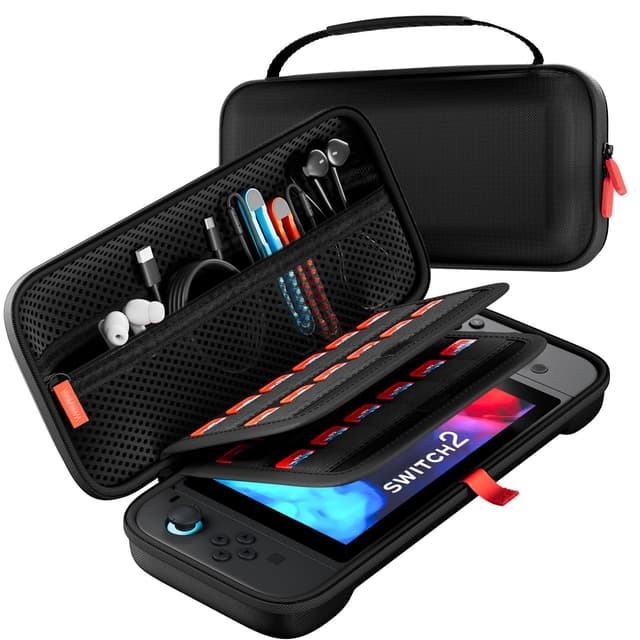 ProCase Tragetasche für Nintendo Switch 2 - Schwarz