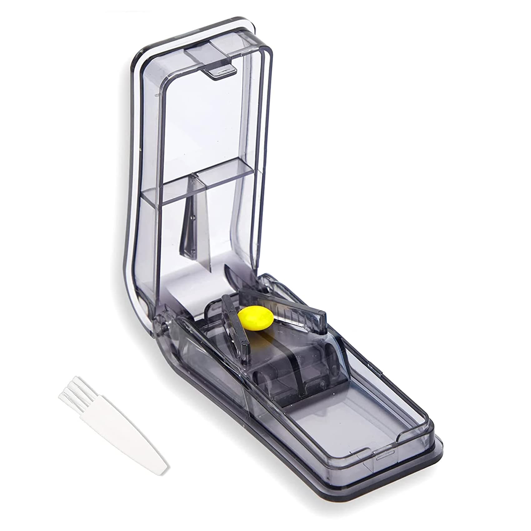 GeekerChip Tablettenteiler für Große und Kleine Tabletten (Schwarz) 💊💊
