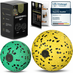 M.S.Lemberg® Faszienball Set - Massageball für gezielte Selbstmassage Angebot bei HelloDeals