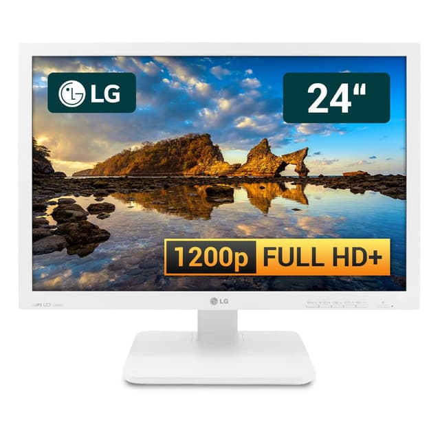 LG Flatron 24EB23PM-W 24 Zoll Business Computer Monitor - Weiß