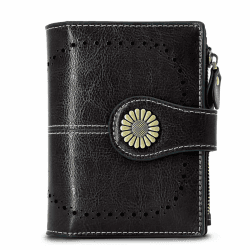 🌟 TANTOMI Geldbörse Damen Leder mit RFID Blocking 🌟 Angebot bei HelloDeals