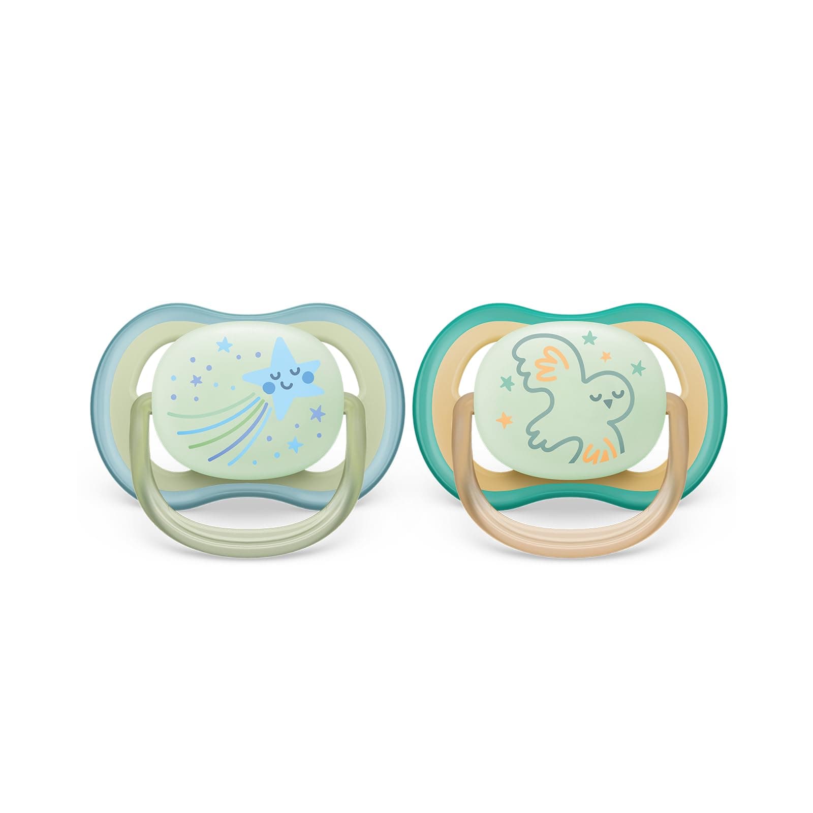 Angebot: AVENT Ultra Air Nighttime Schnuller – 2er Pack 🦉
