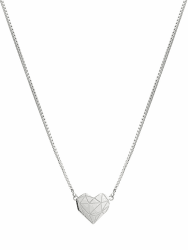 LIEBESKIND BERLIN Damen-Collier aus Edelstahl 🌟 Silber Single Angebot bei HelloDeals