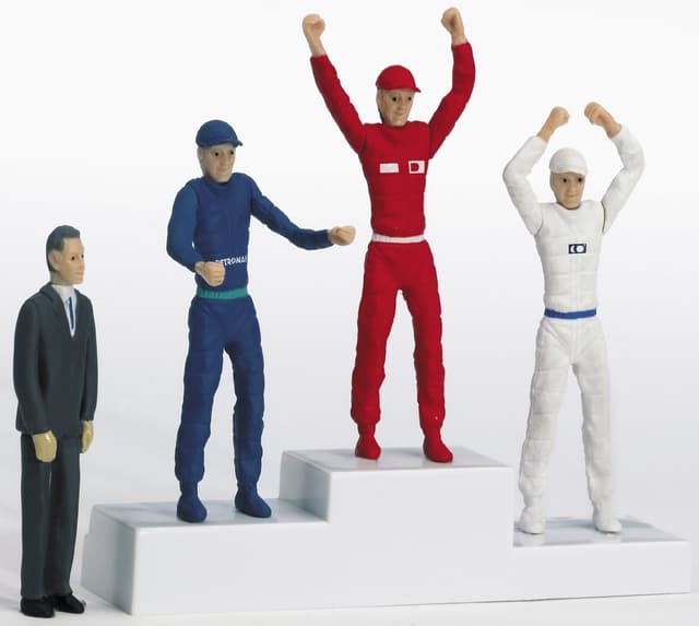 🏆 Carrera 20021121 - Siegerpodest mit 4 Figuren 🏎️