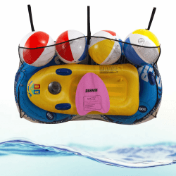 🏊‍♂️ Pool Aufbewahrung Netztasche - Große Kapazität & Leicht zu Reinigen