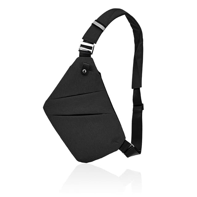 🎒🔒 Fibrdoo Brusttasche - Anti-Diebstahl Sling Bag für Herren und Damen