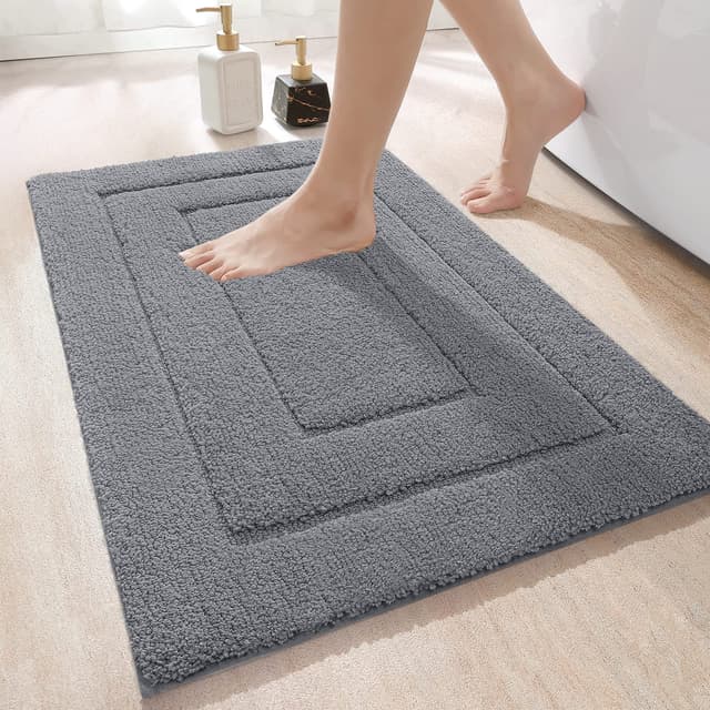 DEXI Badteppich rutschfeste Badezimmerteppich 🛁🚿