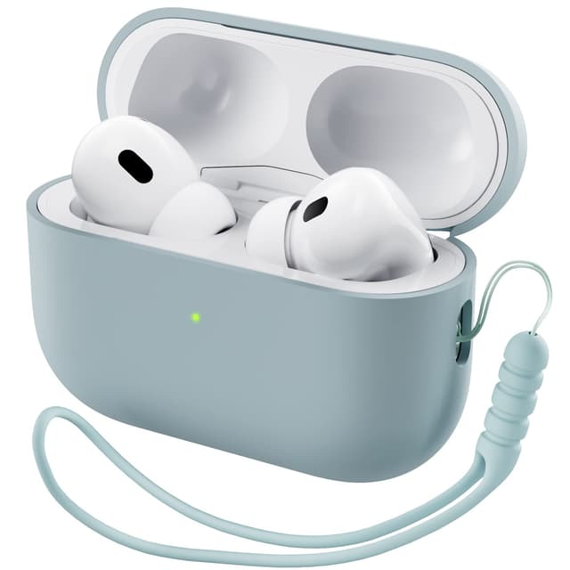 ORNARTO AirPods Pro 2 Hülle 2022 🎧 Schützende Silikon Hülle - Agavengrün