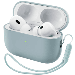 ORNARTO AirPods Pro 2 Hülle 2022 🎧 Schützende Silikon Hülle - Agavengrün