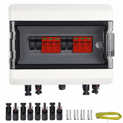 GTYORUS Überspannungsschutz PV Solar Blitzschutz 3P DC 1000V,IP65 Wasserdichtes PV Anschlusskasten Angebot bei HelloDeals