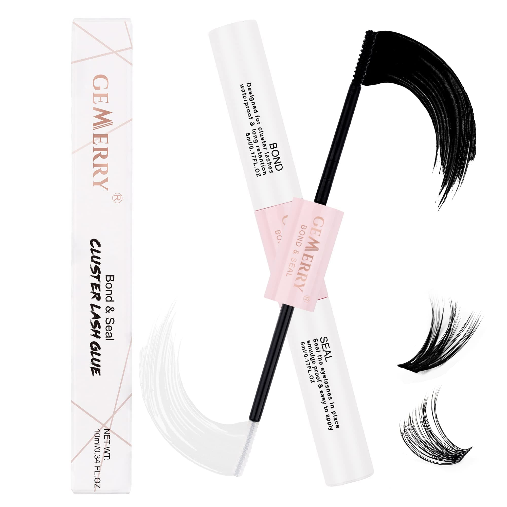 GEMERRY Wimpern Kleber für Einzelne Wimpern - Langer Halt und Wasserfest 🌟