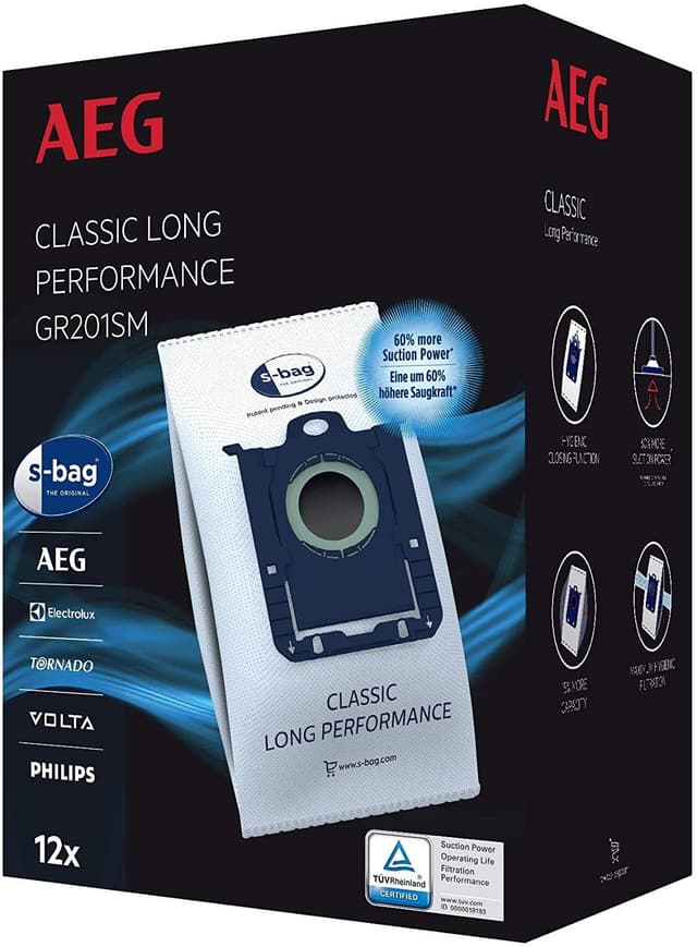 🔥 MegaPack AEG s-bag Staubbeutel Classic Long Performance 🧹