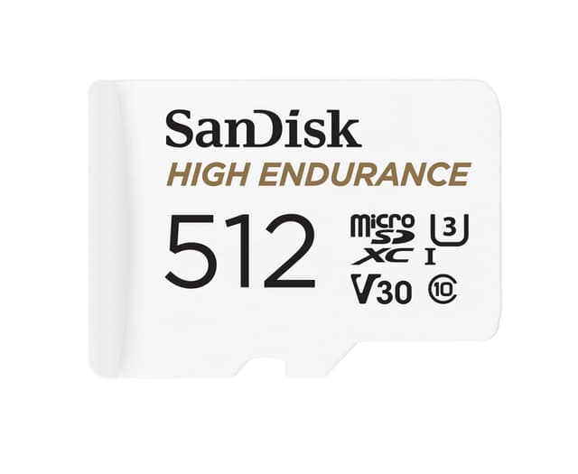 📹 SanDisk High Endurance microSDXC Speicherkarte 512 GB + Adapter 📸