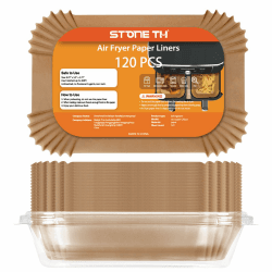 🔥 Angebot! 120 Stück Backpapier für Heißluftfritteuse Ninja Dual Angebot bei HelloDeals