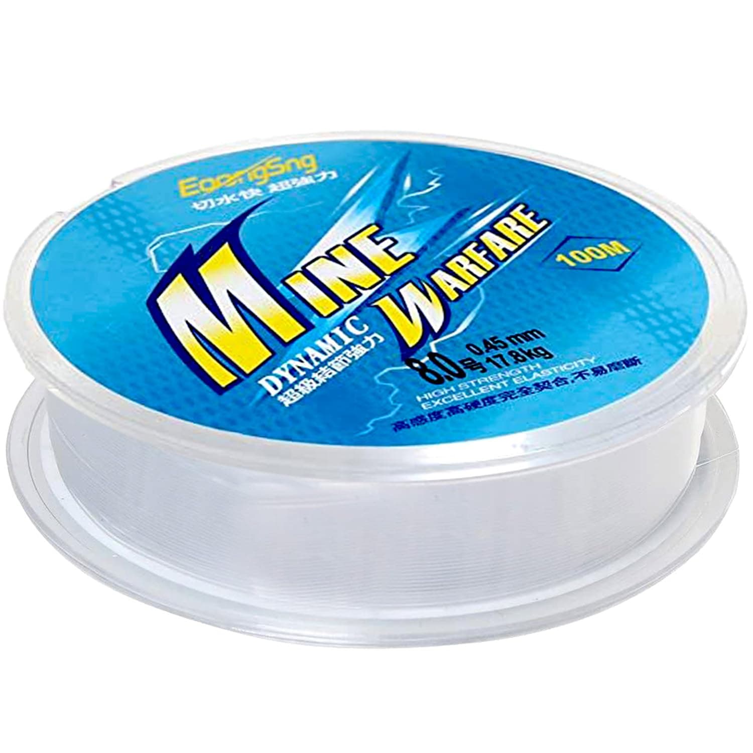 🎣 Angelschnur 100M transparent Nylonfaden extra stark | Fishing Line Nylonfaden reißfest