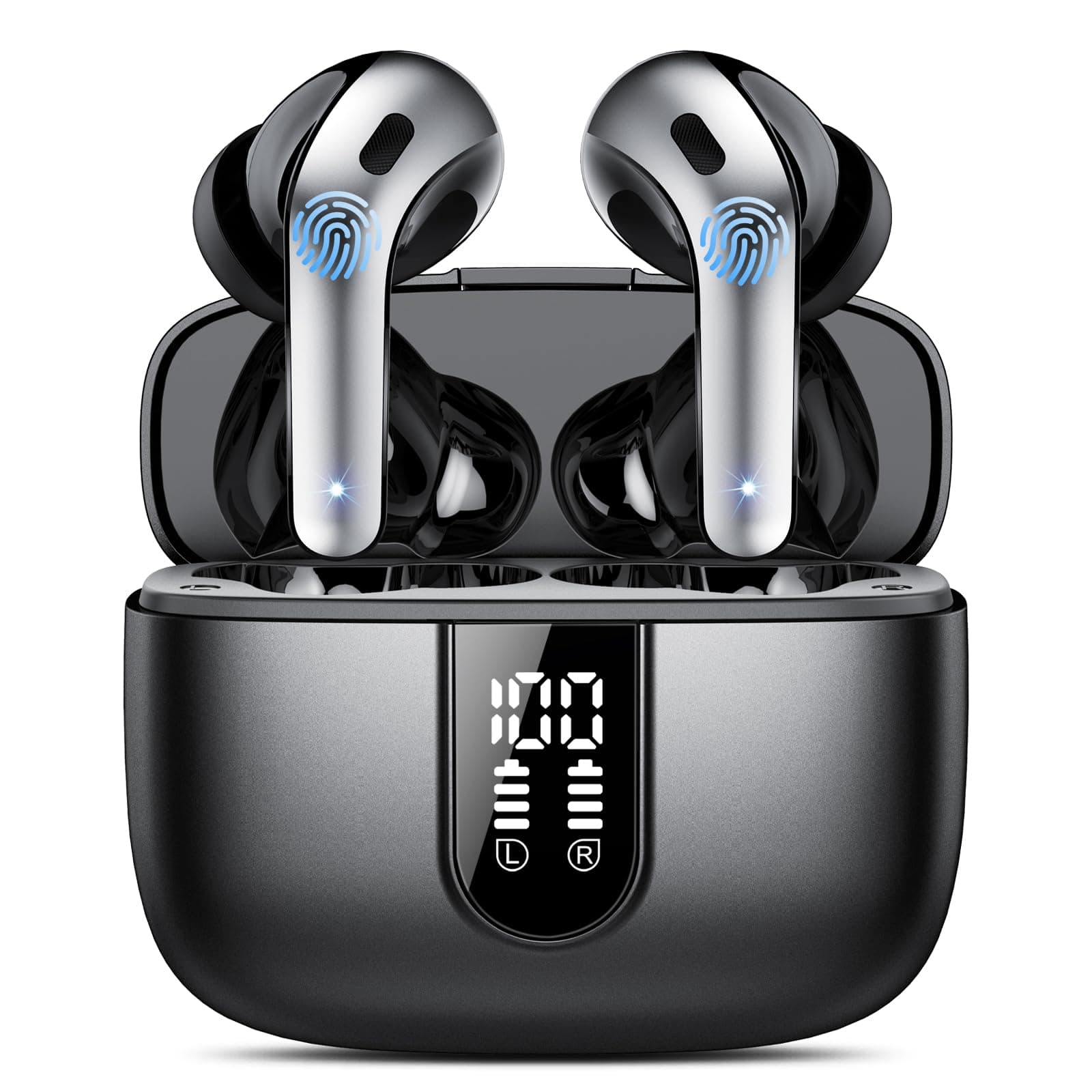 🎧 Bluetooth Kopfhörer - Kabellos, IPX7 Wasserdicht, 50H Spielzeit