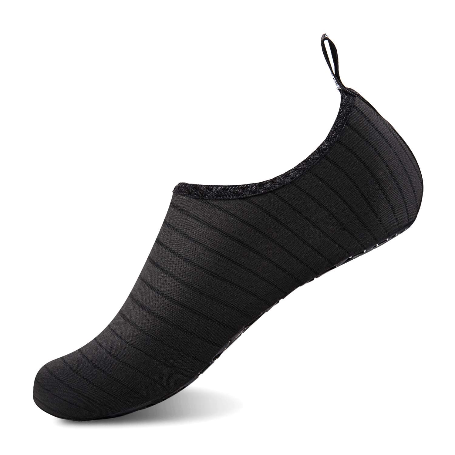 🦄🌊 IceUnicorn Badeschuhe Wasserschuhe Damen Herren Schwimmschuh Strandschuhe Aquaschuhe Bequeme Passform 38/39 EU Schwarz 🦄🌊