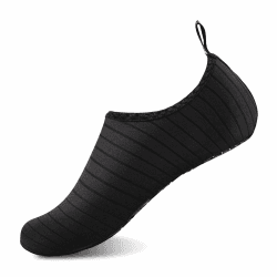🦄🌊 IceUnicorn Badeschuhe Wasserschuhe Damen Herren Schwimmschuh Strandschuhe Aquaschuhe Bequeme Passform 38/39 EU Schwarz 🦄🌊 Angebot bei HelloDeals