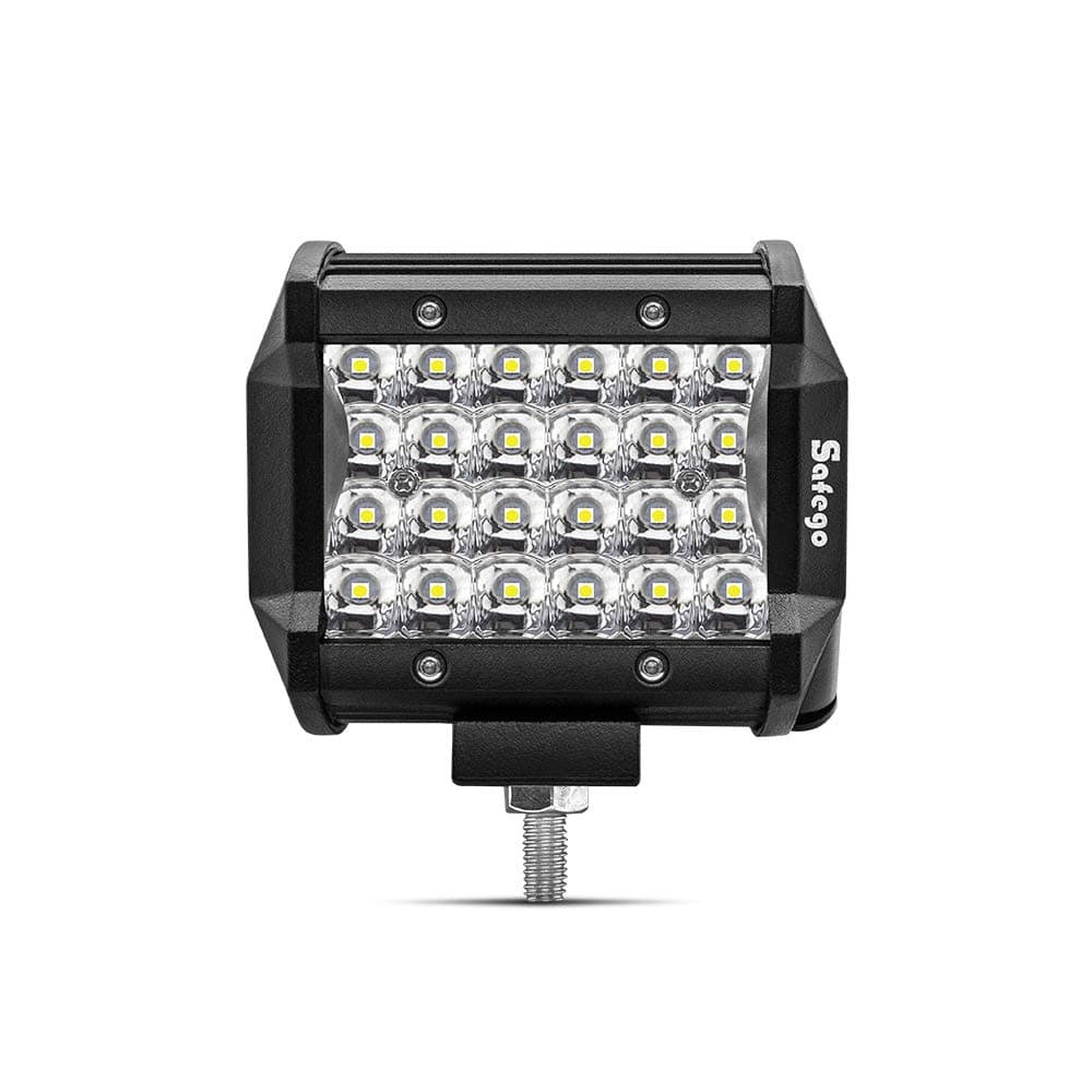 🔦🚗 Safego 4" 72W LED Arbeitsscheinwerfer Zusatzscheinwerfer 6000LM LED Auto Scheinwerfer Arbeitslicht Offroad Nebelscheinwerfer SUV ATV Wasserdicht IP67 12V 24V Car Led Work Light Spotlight 🚙💡