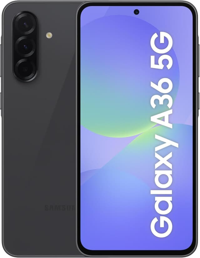 📱🌟 Samsung Galaxy A36 5G Enterprise 128GB Top Schwarz EU 17,01cm (6,7") Super AMOLED Display