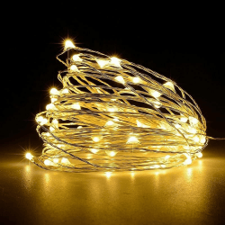 🌟 Jsdoin Lichterketten Batterie,5m 50LEDs Draht Lichterkette mit Batterie 🌟 Angebot bei HelloDeals