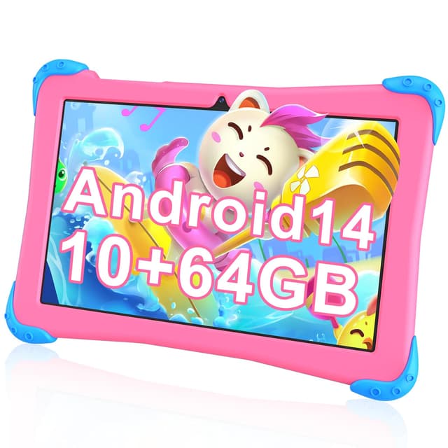 🦅🚀 EagleSoar Kinder Tablet 10 Zoll, Android 14 mit Octa-Core-Prozessor - 10GB RAM + 64GB ROM 🎁