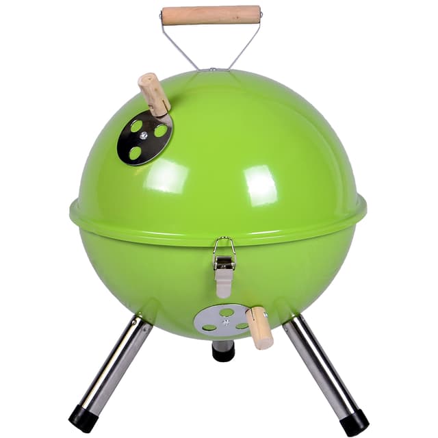 🔥 Super Deal: Nexos Mini Grill Kugelgrill Holzkohlegrill für Garten Terrasse Camping 🌭
