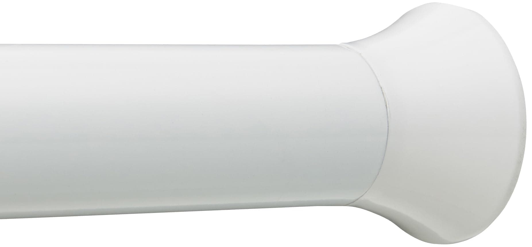 🚿 Amazon Basics Verstellbare Duschvorhang-Spannstange, 61-91 cm, Weiß 🚿