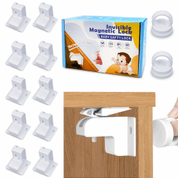 Fantasie Kindersicherung Schrank 10 Schlösser + 2 Schlüssel 🎲