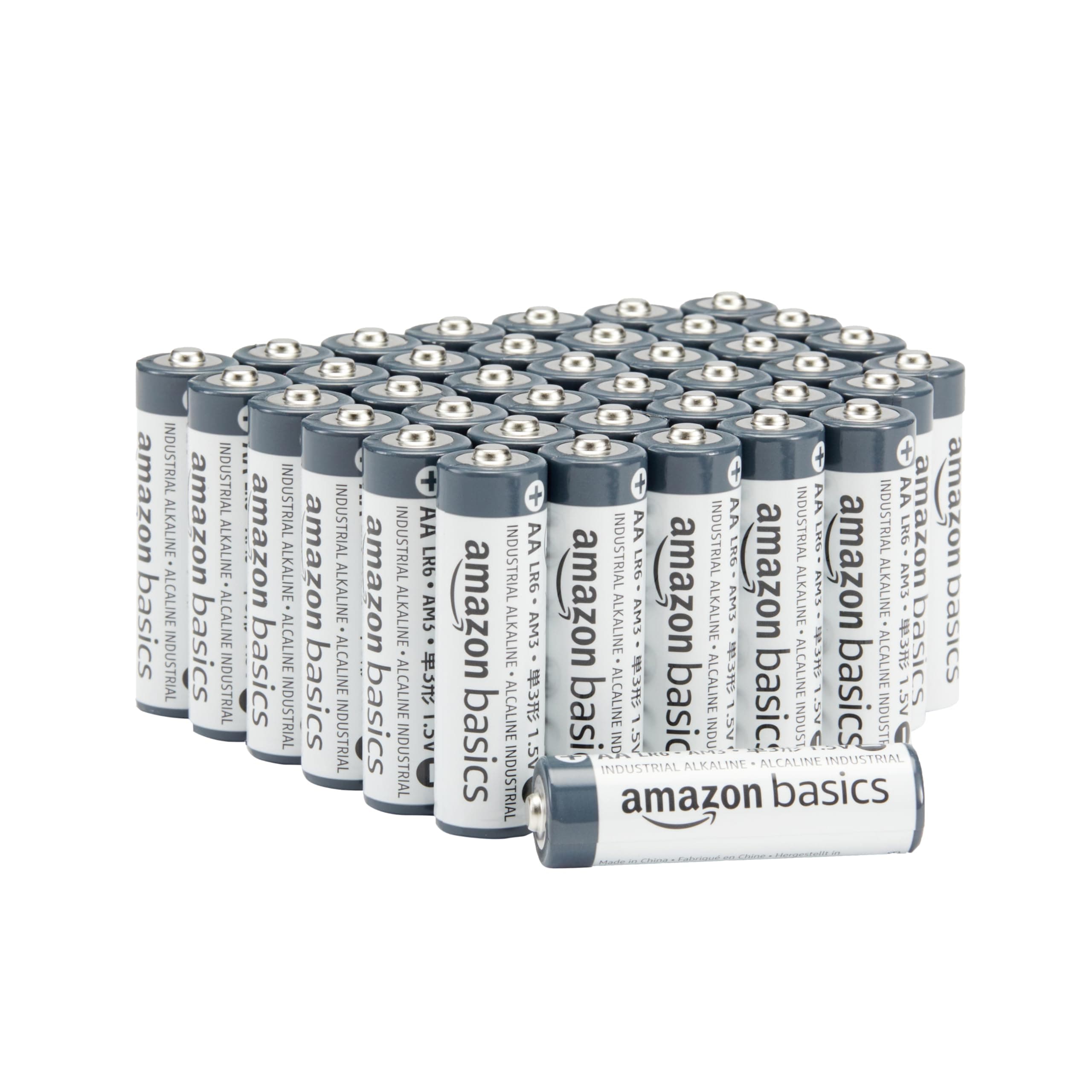 🔋 Amazon Basics AA Alkali-Batterien, 1,5 V, 5 Jahre lagerfähig, 40 Stück