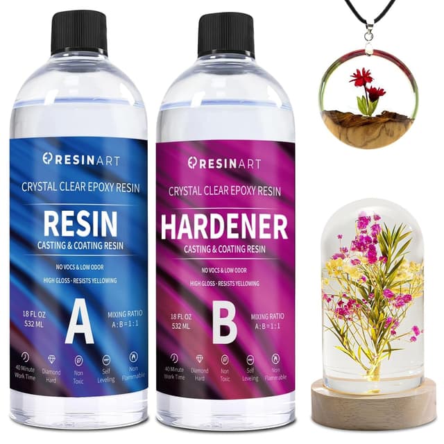 EPRESINART Epoxidharz Set - Kristallklar und Geruchsarm! 🎨