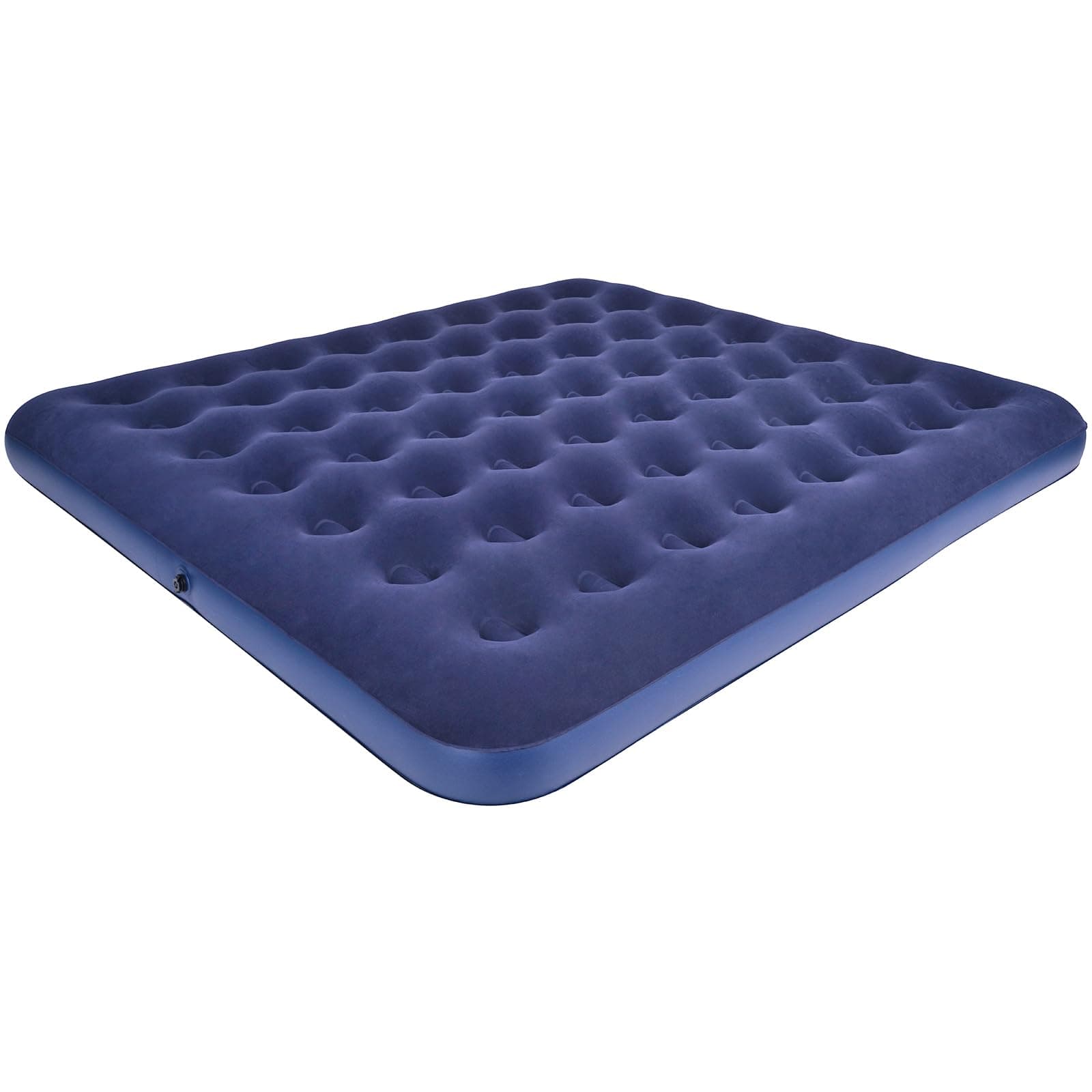 🌟 RAPTAVIS King Luftmatratze Aufblasbares Bett Camping Doppelgröße Matratze 203x183x22cm 🌟