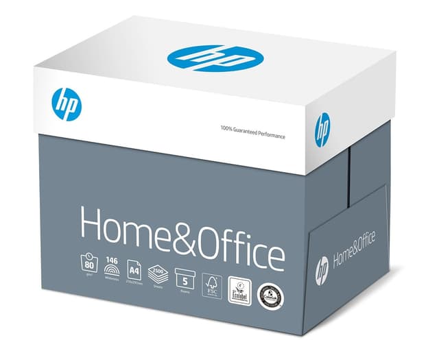 📄🏠 HP Kopierpapier CHP150 Home & Office, DIN-A4 80g, Weiß - 2500 Blatt