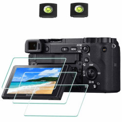ULBTER Schutzfolie Displayschutz für Sony Kamera Modelle - 3+2 Stück