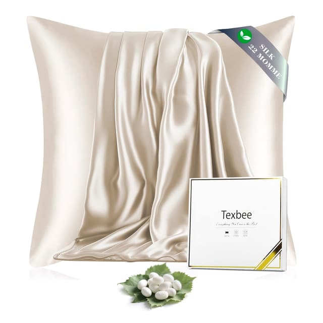 Texbee Seidenkissenbezug 80x80cm für Haar und Haut 🌟 1PC 🛌