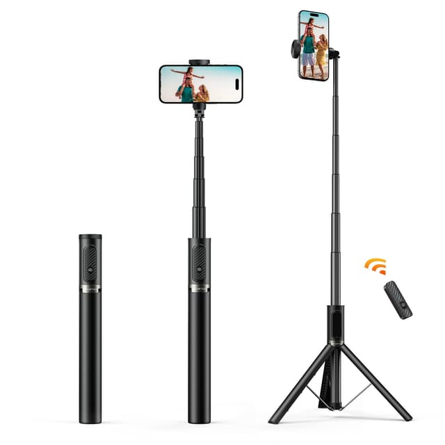 ATUMTEK Selfie Stick Stativ 157cm mit Bluetooth-Fernbedienung 📸🤳