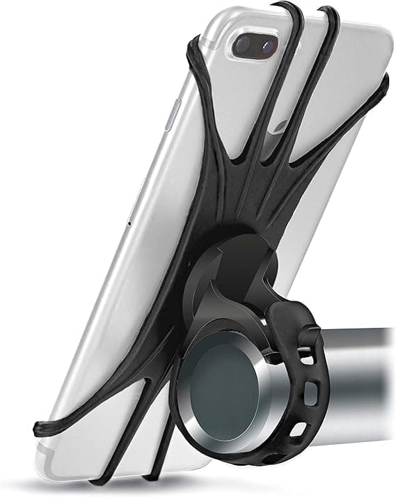 Ceciliec Fahrrad Handyhalterung 🚲 | Universelle Halterung für Fahrrad und Motorrad