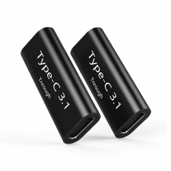 🔌 SHUBEIEUMI USB C Kupplung USB C Verbinder USB C Coupler, 2 Stücke USB C 3.1 OTG Buchse auf Buchse Adapter